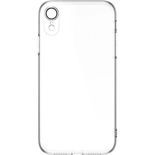 Apple iPhone Xr Kılıf Kamera Lens Korumalı Esnek Şeffaf Fizy Kapak