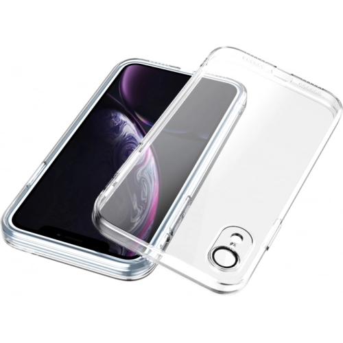 Apple iPhone Xr Kılıf Kamera Lens Korumalı Esnek Şeffaf Fizy Kapak