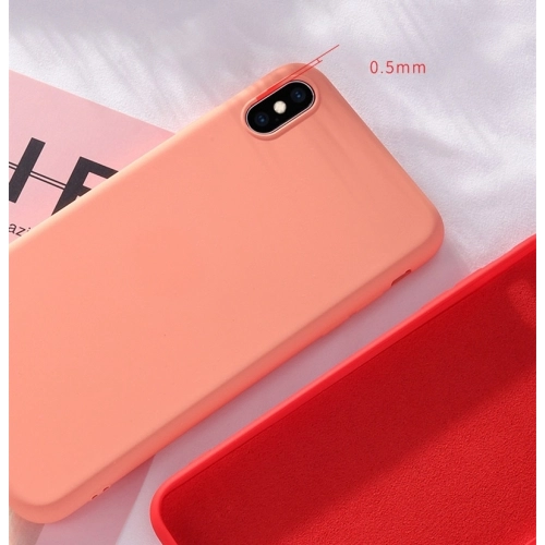 Apple iPhone Xr Kılıf Liquid Serisi İçi Kadife İnci Esnek Silikon Kapak - Mavi