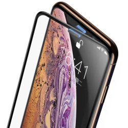 Apple iPhone Xr Kırılmaz Cam Ekran Koruyucu Anti-Dust Ahize Toz Önleyicili