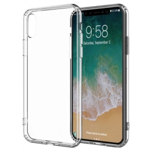 Apple iPhone Xs Max Kılıf Ultra İnce Kaliteli Esnek Silikon 0.2mm - Şeffaf