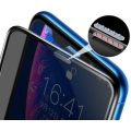 Apple iPhone Xs Max Kırılmaz Cam Karartmalı Hayalet Toz Önleyicili Privacy Ekran Koruyucu
