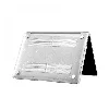 Apple Macbook 13.3 Air M1 Koruyucu MSoft Allstar Yaldızlı Kristal Kapak - Şeffaf
