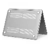 Apple Macbook 13.3 Pro M2 2022 Koruyucu MSoft Mat Kristal Kapak - Şeffaf