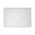 Apple Macbook 16.2 2021 A2485 Koruyucu MSoft Allstar Yaldızlı Kristal Kapak - Şeffaf