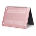 Apple Macbook 16.2 2021 A2485 Koruyucu MSoft Mat Kristal Kapak - Pembe