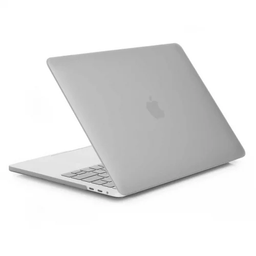 Apple Macbook 16.2 2021 A2485 Koruyucu MSoft Mat Kristal Kapak - Şeffaf