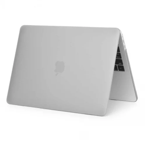 Apple Macbook 16.2 2021 A2485 Koruyucu MSoft Mat Kristal Kapak - Şeffaf