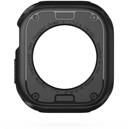 Apple Watch 10 42mm Silikon TPU Kasa Koruyucu Zore Watch Gard 17 - Şeffaf