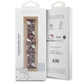 Apple Watch 38mm Hello Kitty Orjinal Lisanslı Etiket Graffiti Silikon Kordon - Krem