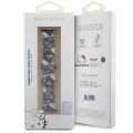 Apple Watch 38mm Hello Kitty Orjinal Lisanslı Etiket Graffiti Silikon Kordon - Krem