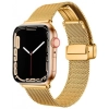 Apple Watch 38mm Kordon Zore KRD-85 22mm Metal Kordon - Gold