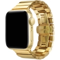 Apple Watch 42mm KRD-41 Ayarlanabilir Metal Kordon - Gold