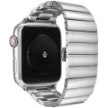 Apple Watch 38mm KRD-41 Ayarlanabilir Metal Kordon - Gümüş