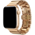 Apple Watch 44mm KRD-41 Ayarlanabilir Metal Kordon - Rose Gold