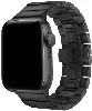 Apple Watch 44mm KRD-41 Ayarlanabilir Metal Kordon - Siyah