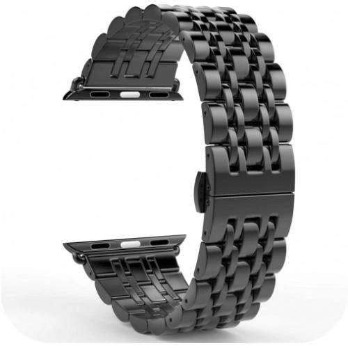 Apple Watch 38mm Metal Kordon Klipsli KRD-14 - Siyah