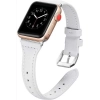 Apple Watch 40mm Deri Kordon KRD-28 - Beyaz