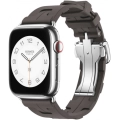 Apple Watch 40mm Kordon Spor Görünümlü KRD-94 Silikon Kordon - Haki