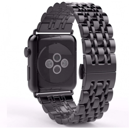 Apple Watch 40mm Metal Kordon Klipsli KRD-14 - Siyah