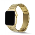 Apple Watch 42mm Kordon KRD-48 Metal Strap Kayış Üçgen Parçalı - Gold