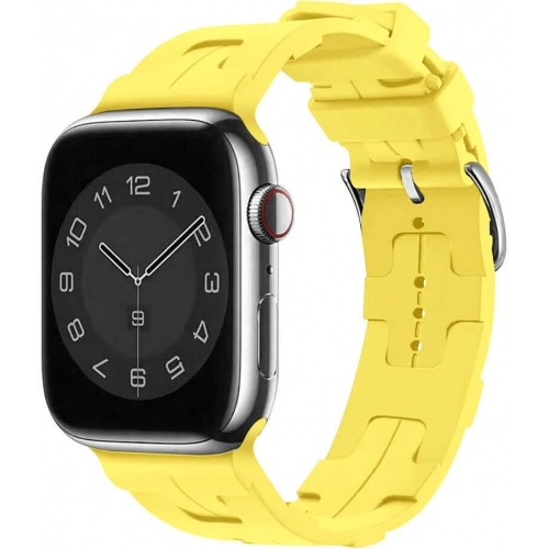 Apple Watch 42mm KRD-92 Silikon Kordon - Turuncu