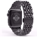 Apple Watch 42mm Metal Kordon Klipsli KRD-14 - Siyah