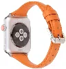 Apple Watch 44mm Deri Kordon KRD-28 - Kahverengi