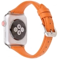 Apple Watch 44mm Deri Kordon KRD-28 - Kahverengi