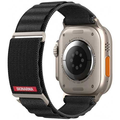 Apple Watch 44mm SkinArma Kobu Hasır Kordon - Olive