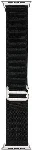 Apple Watch 44mm Zore Band-74 Hasır Kordon - Siyah