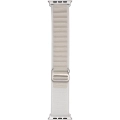 Apple Watch 44mm Zore Band-74 Hasır Kordon - Starlight