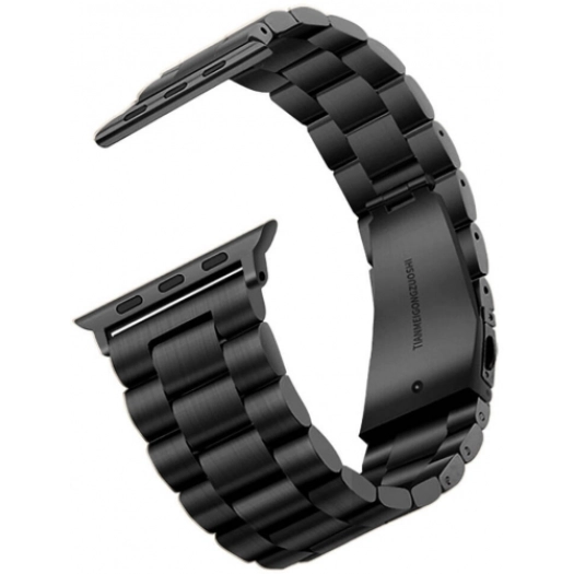 Apple Watch 45mm Kordon Band-04 Metal Kordon - Siyah