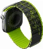 Apple Watch 7 45mm Kordon Youngkit Technological Magnetik Tak Çıkar Silikon Strap Kayış - Yeşil