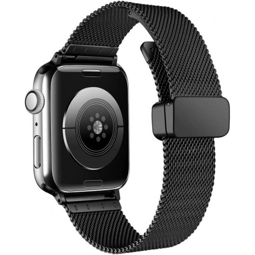 Apple Watch 7 45mm Kordon Zore KRD-85 22mm Metal Kordon - Gümüş