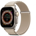 Apple Watch 7 45mm SkinArma Kobu Hasır Kordon - Olive