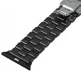 Apple Watch Ultra 49mm Kordon Metal Strap Kayış Klipsli KRD-15 - Beyaz