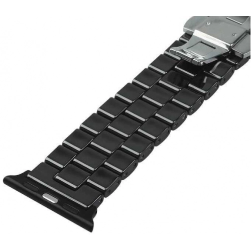 Apple Watch Ultra 49mm Kordon Metal Strap Kayış Klipsli KRD-15 - Beyaz