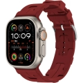 Apple Watch Ultra 49mm KRD-92 Silikon Kordon - Petrol Yeşil