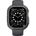 Apple Watch Ultra 49mm Silikon TPU Kasa Koruyucu Watch Gard 31 - Gri