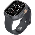 Apple Watch Ultra 49mm Silikon TPU Kasa Koruyucu Watch Gard 31 - Siyah
