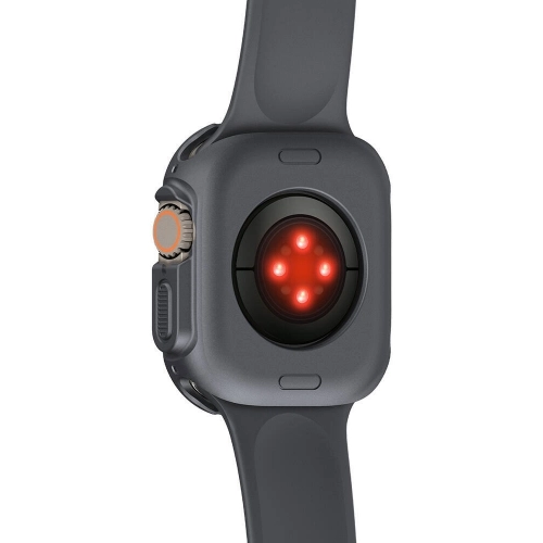 Apple Watch Ultra 49mm Silikon TPU Kasa Koruyucu Watch Gard 31 - Yeşil