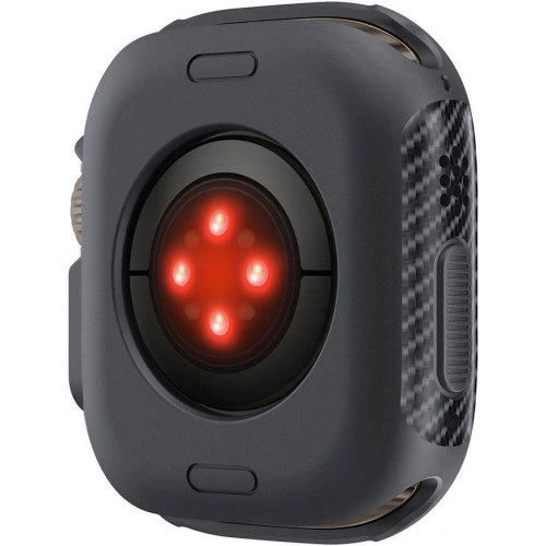 Apple Watch Ultra 49mm Silikon TPU Kasa Koruyucu Watch Gard 31 - Yeşil