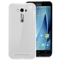 Asus ZenFone 2 Laser 5,5 inç Kılıf Ultra İnce Kaliteli Esnek Silikon 0.2mm - Şeffaf