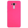 Asus Zenfone 3 Laser Kılıf İnce Soft Mat Renkli Esnek Silikon Kapak - Pembe