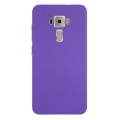 Asus Zenfone 3 ZE552KL Kılıf İnce Soft Mat Renkli Esnek Silikon Kapak - Mor