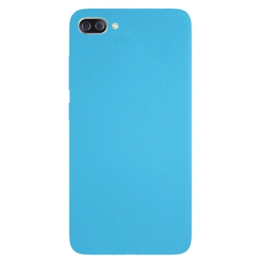 Asus Zenfone 4 Max ZC554KL Kılıf İnce Soft Mat Renkli Esnek Silikon Kapak - Mavi