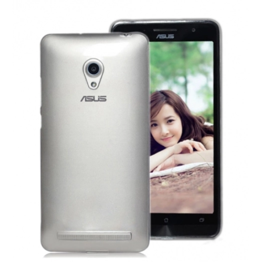 Asus ZenFone 5 Kılıf Ultra İnce Kaliteli Esnek Silikon 0.2mm - Şeffaf