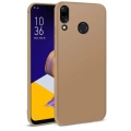 Asus Zenfone 5 (ZE620KL) Kılıf İnce Soft Mat Renkli Esnek Silikon Kapak - Gold