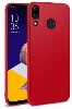 Asus Zenfone 5 (ZE620KL) Kılıf İnce Mat Esnek Silikon - Kırmızı